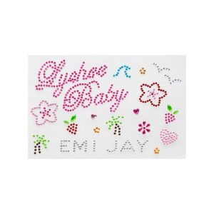 Lychee Baby Rhinestone Sticker Set