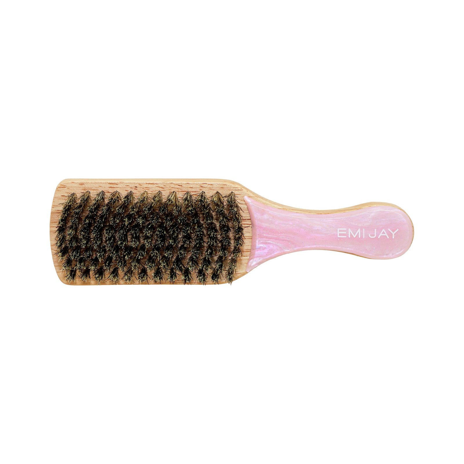 Mini Boar Bristle Brush in Pink Sugar - 图片 2