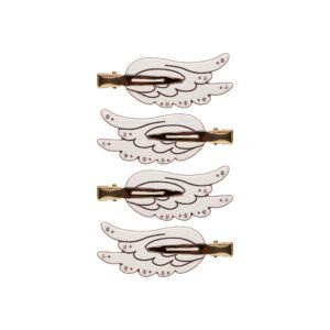 Angel Wing Popstar Clips in Dove Wing