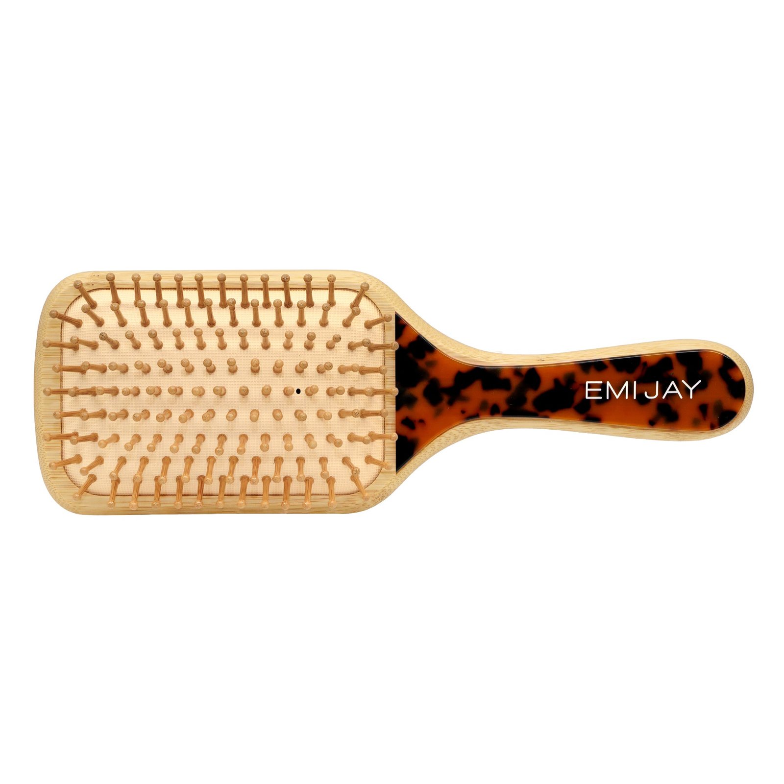 Bamboo Paddle Brush in Tortoise - 图片 2