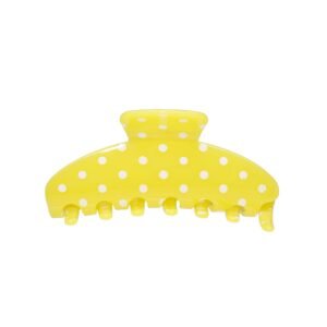 Big Effing Clip in Citrus Polka Dot