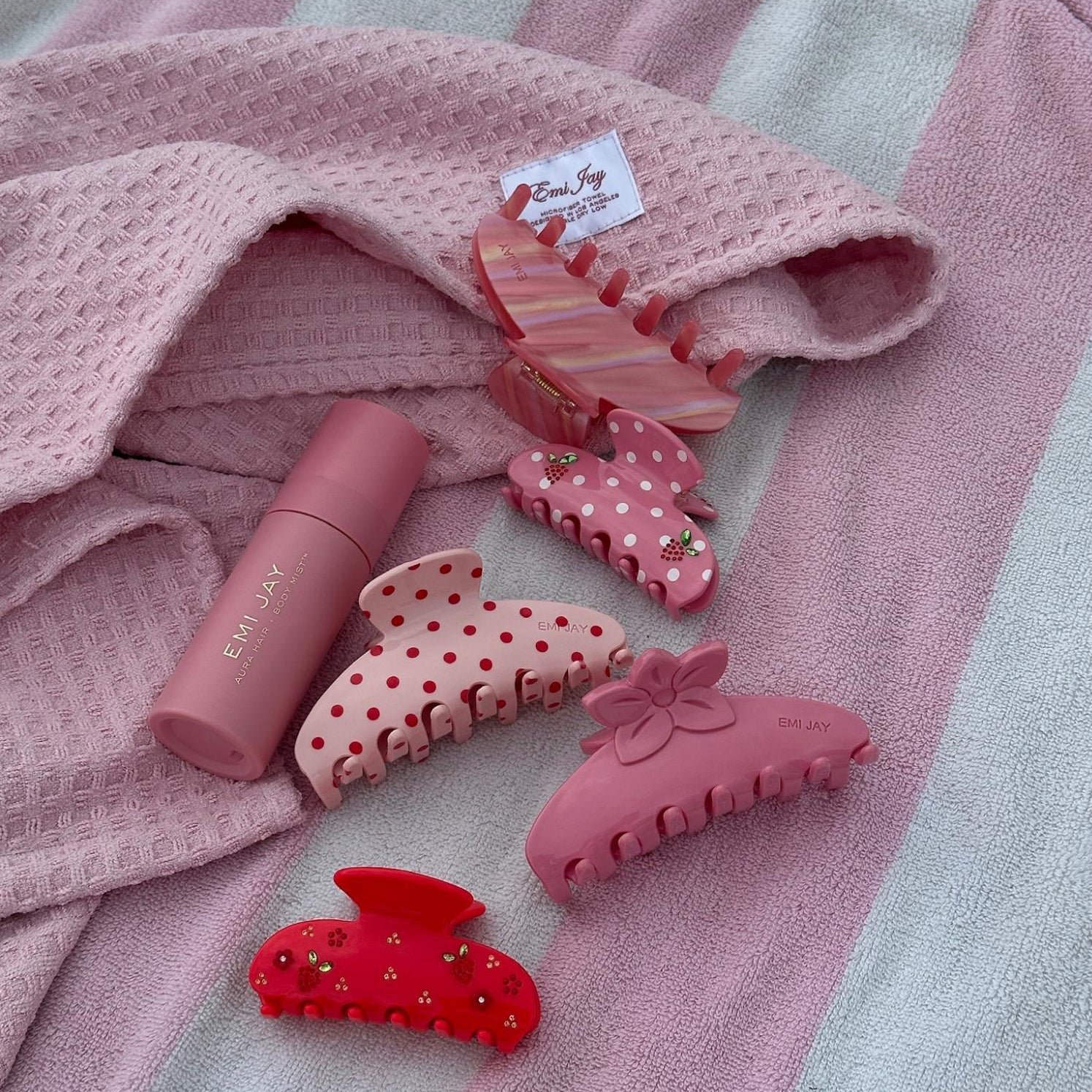 Heavenly Hair Towel in Lychee Baby - 图片 4