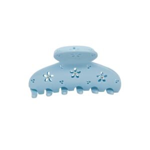 Lil Effing Clip in Blue Petal Eyelet