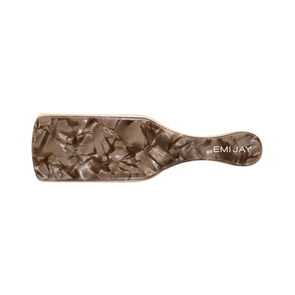 Mini Boar Bristle Brush in Toasted Sugar