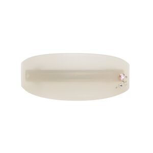 Ponytail Barrette in Grey Smoke