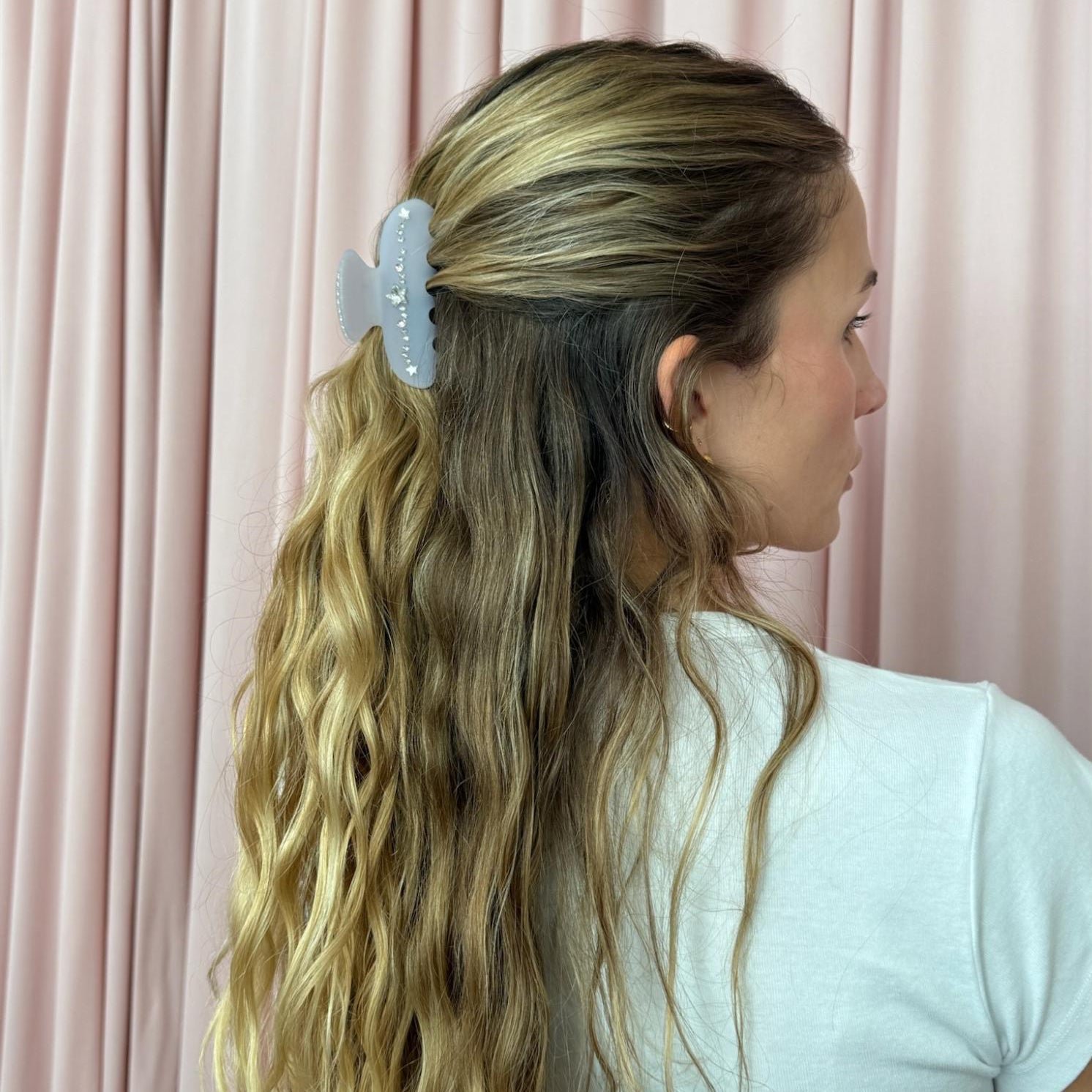 Sweetheart Clip in Lilac Sky - 图片 2